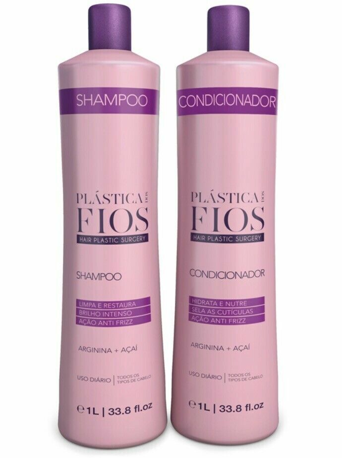 Cadiveu Plastica dos fios shampoo &conditioner liter